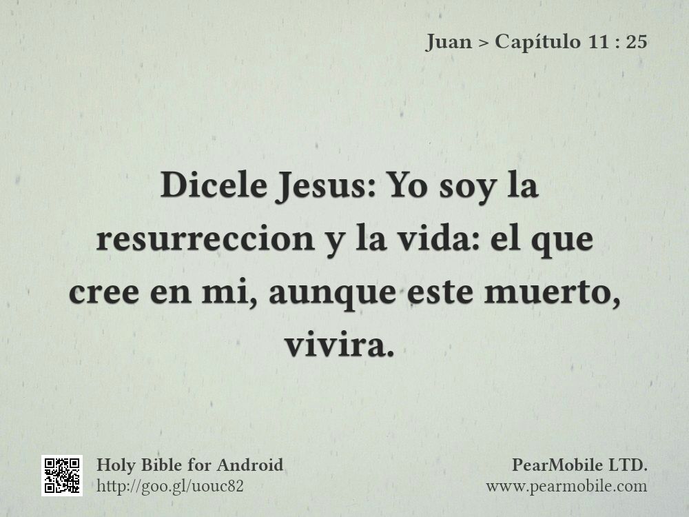 Juan, Capítulo 11:25
